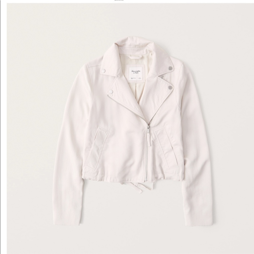 Beige Abercrombie and Fitch Jacket